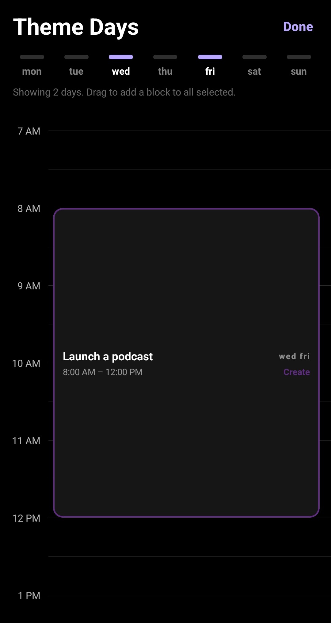 Daymade app screen 5